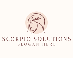 Stylist Woman Beauty logo design