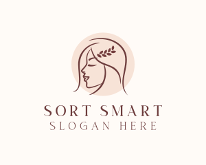 Stylist Woman Beauty logo design