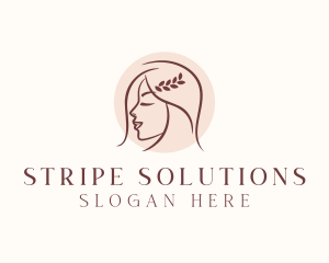 Stylist Woman Beauty logo design