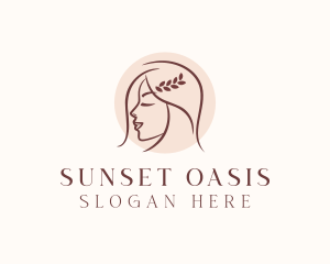 Stylist Woman Beauty logo design