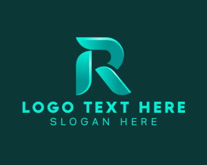 Letter R - Marketing Professional Media logo design
