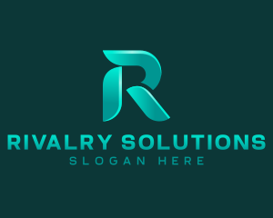 Marketing Professional Letter R logo design