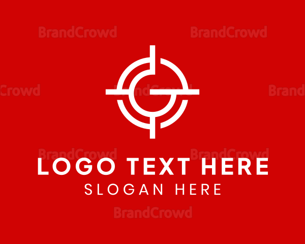 Target Letter G Logo