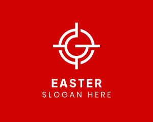 Trigger - Target Letter G logo design