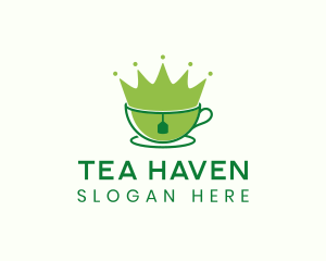 Royal Tea Cafe  logo design