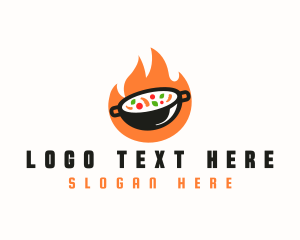 Wok Asian Food Logo