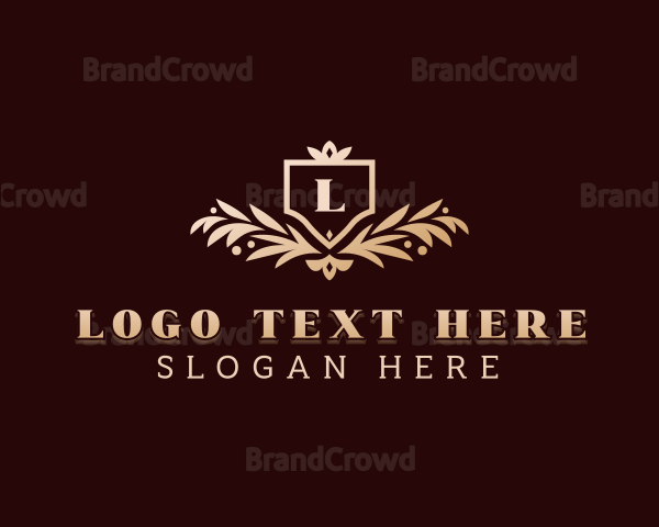 Elegant Floral Boutique Logo