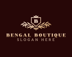 Elegant Floral Boutique logo design