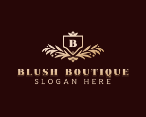 Elegant Floral Boutique logo design