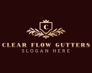 Elegant Floral Boutique logo design