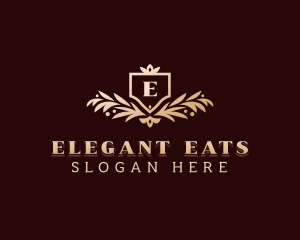 Elegant Floral Boutique logo design