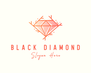 Diamond Crystal Jewelry logo design