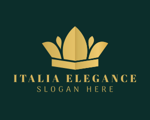 Elegant Fashion Crown logo design