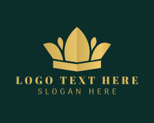 Elegant Fashion Crown Logo