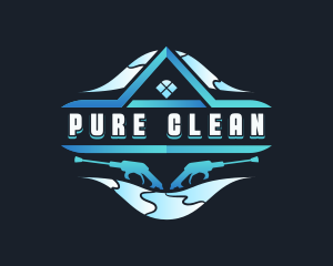 Housekeeping Pressure Cleaning logo design