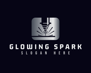 Industrial Laser Metalwork logo design