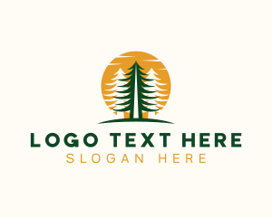 Ecology - Pine Tree Forest Park logo design