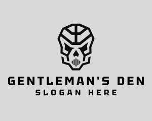 Skeleton Skull Mask  logo design