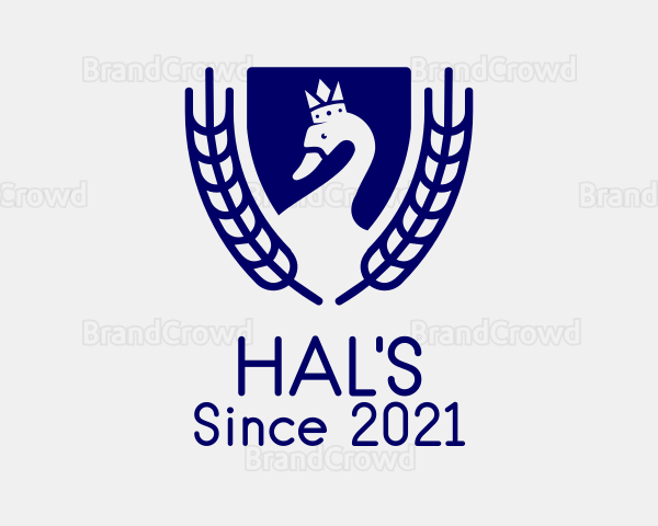 Blue Royal Duck Logo