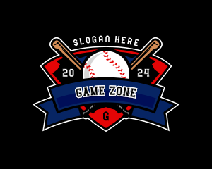 Baseball League Competition logo design