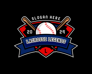 Baseball League Competition logo design