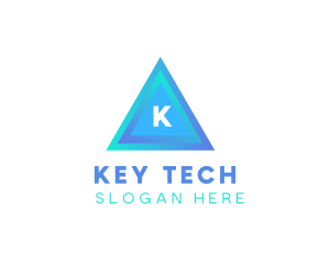 Triangular Tech Business logo design