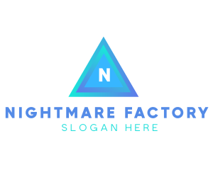 Triangular Tech Business logo design