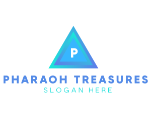 Triangular Tech Business logo design