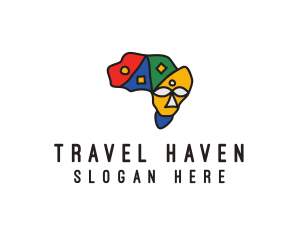 Africa Tour Destination logo design