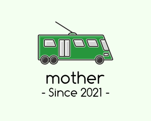 Toy Train - Bus Transport logo design