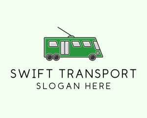 Bus Transport logo design