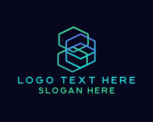 Creative Geometric Shape logo design
