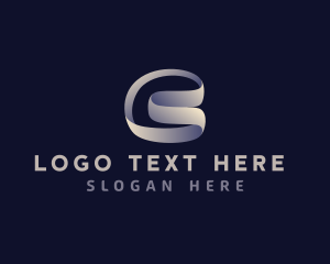 Advertising - Ribbon Letter C logo design