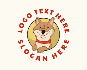 Happy - Pet Dog Veterinary logo design
