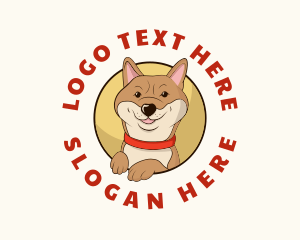 Pet Dog Veterinary Logo