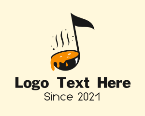 Musical - Music Soup Note logo design
