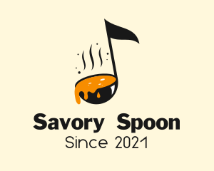 Soup - Music Soup Note logo design