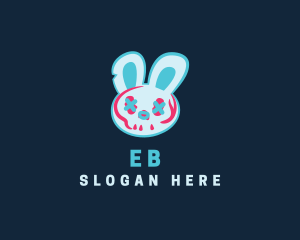 Glitch Bunny Rabbit Logo