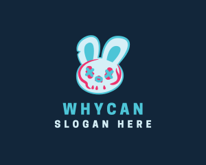Glitch Bunny Rabbit Logo