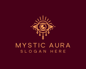 Boho Eye Mystical logo design