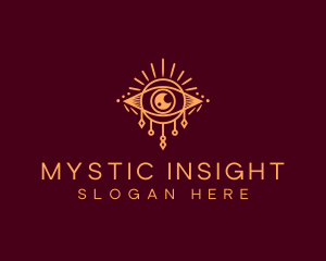 Boho Eye Mystical logo design