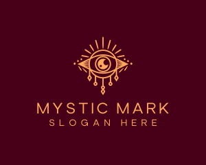 Boho Eye Mystical logo design