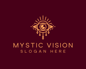 Boho Eye Mystical logo design