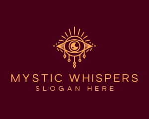 Boho Eye Mystical logo design