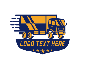 Cargo - Truck Logistics Cargo Mover logo design