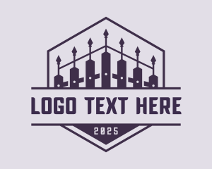Privacy - Barrier Gate Fence logo design
