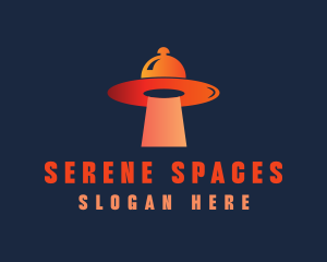 Space Cloche Cover logo design