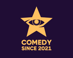Lens - Star Eye Astrology logo design