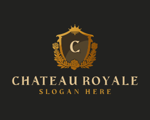 Royal Shield Crest logo design