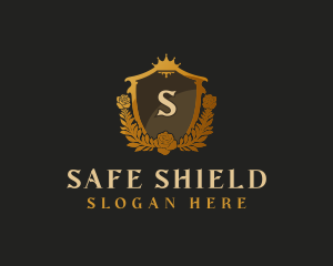 Royal Shield Crest logo design